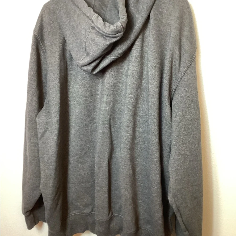 Carhartt 2 piece bundle Gray hoodie & black Beenie 2XL kangaroo pockets full zip - Picture 4 of 16